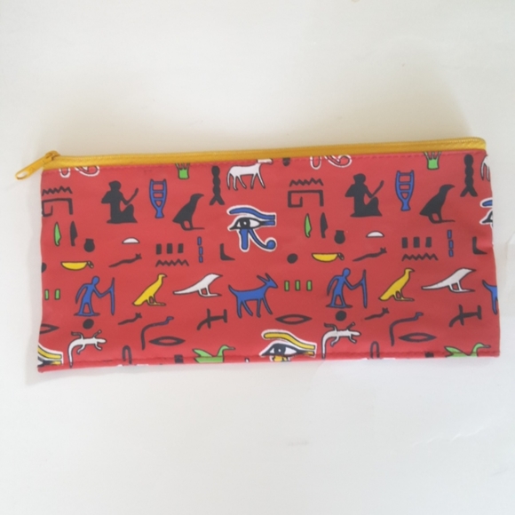 Hieroglyphics Pattern Pencil Case Metropolitan Museum of Art STEM - Picture 2 of 4